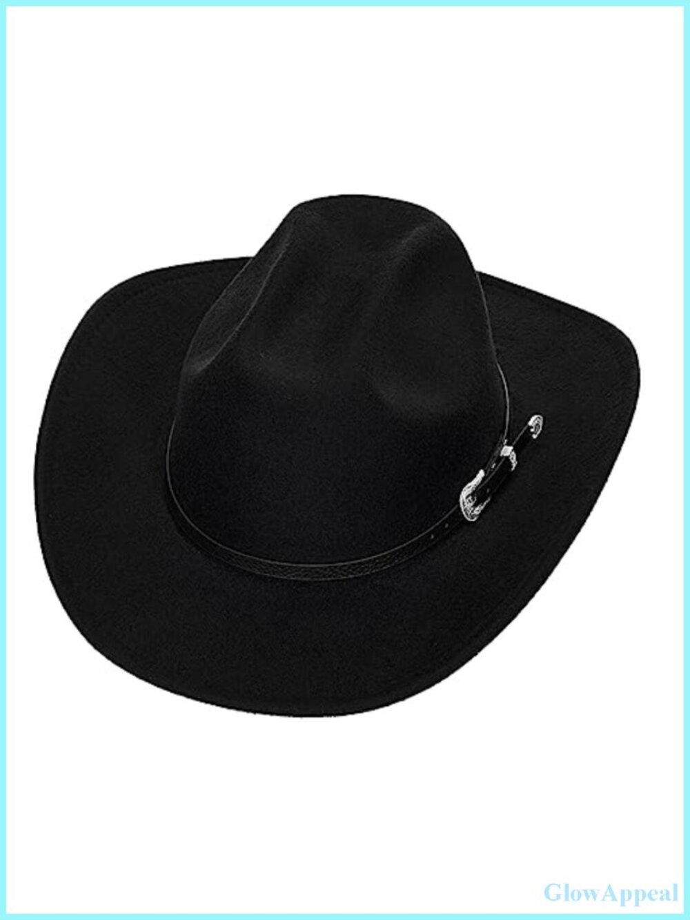 Western Cowboy Hat for Men Women - Classic Felt Wide Brim Fedora Hat